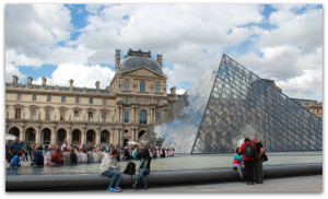 Le Louvre Museum in May