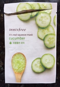 Cucumber-to add moisture to your skin.